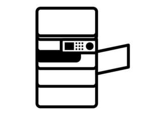 FAX、Copyの送受信可能(有料)