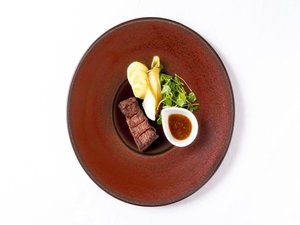 2026夏「風-肉料理」黒毛和牛ロースのプランチャ 季節温野菜とジャガイモのピューレ