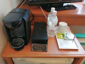 ワーケーションルームには、コーヒーメーカーを設置しておりますので、ご自由にお召し上がりください。