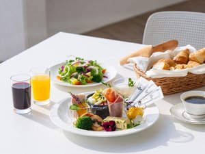 【朝食ブッフェ一例】