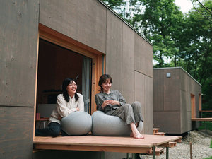 グランピングエリア スノーピーク モバイルハウス「住箱−JYUBAKO−」ルーム ※イメージ