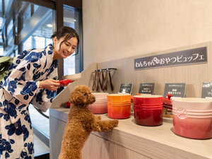 わんちゃん専用おやつビュッフェ