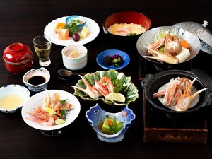 かに御膳(一例)