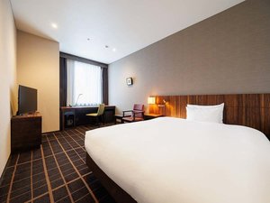 【客室】デラックスシングル ・部屋広さ…21平米〜(レイアウトはお部屋によって異なります。)