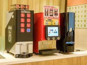 ドリンクバーもあります!