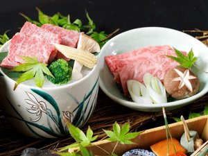 *【認証近江牛会席(一例)】品質にこだわった「認証近江牛」を使用した贅沢会席。