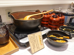 【朝食ビュッフェ】第7回B-1GPゴールドグランプリ受賞の郷土料理「八戸せんべい汁」