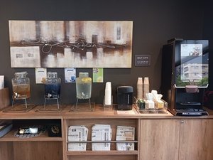 ウェルカムドリンクコーナー