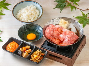 選べる和定食A黒毛和牛すき焼き