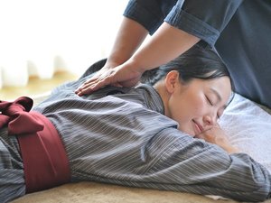 【マッサージ】施術レベルの高い国家資格者によるマッサージをご用意しています。