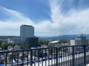 ホテルからの景色