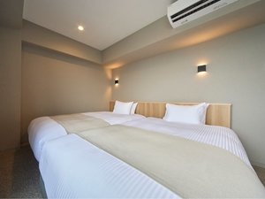 ◇禁煙◇スーペリアツインルーム【最上階】|シモンズ製140�pベッド2台