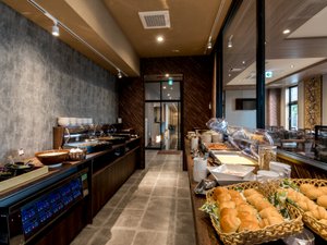 朝食バイキングコーナー!