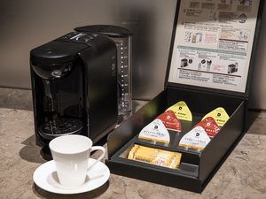全室にコーヒーメーカーをご用意しております