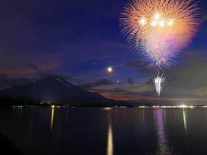 山中湖花火大会「報湖祭」