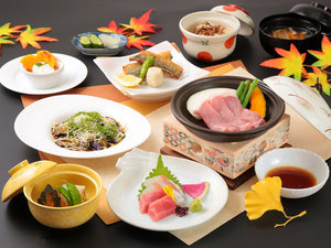 【久慈サンピア日立】カジュアル夕食コース《紺碧》2026年秋イメージ(2026/09/01〜2026/11/30)