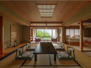 一般客室は和室から洋室、和洋室まで様々なお部屋タイプを全8タイプご用意しております。客室一例
