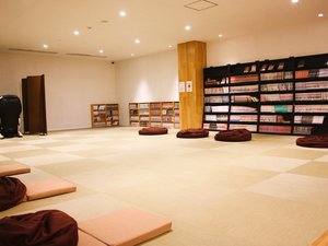 休憩所には漫画を豊富に取り揃え、ゆったりお過ごしいただけます