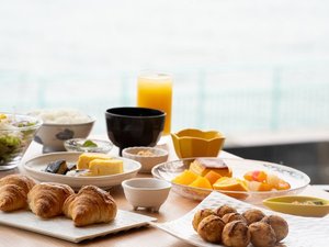 絶景レストラン「青庵Seian」で楽しむ、和洋豊富な朝食ビュッフェ