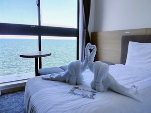 「恐竜タオルアート」無料サービス♪ご希望の方はお気軽にどうぞ