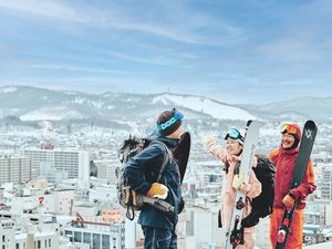 「旭川、スキー都市宣言」イメージ