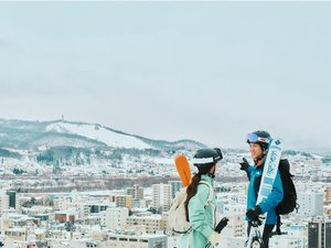「旭川、スキー都市宣言」イメージ