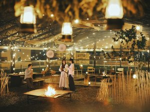 秋季限定|旭川まちなか焚き火Bar