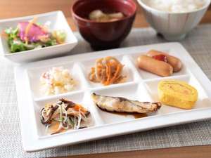おかずは日替わり!和食派の方にも洋食派の方にもご満足いただける、豊富なラインナップです♪