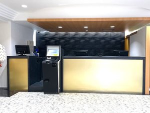 カウンター正面