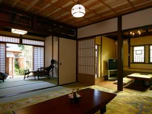 【熊本県湯布院の露天風呂付き客室のある宿】吉祥開運亭無尽蔵