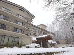雪が降っています。(2020.1.7撮影)