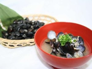 松江名物しじみ味噌汁/例
