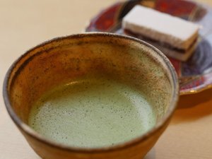 ウェルカムドリンクはお茶処松江にちなんで