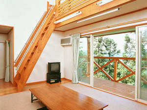 【青森県の貸し別荘・コテージ・ログハウス・コンドミニアム】星と森のロマントピア 満天ハウス