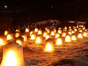 湯西川温泉 かまくら祭
