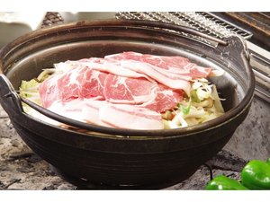夕食「ジビエプラン」自然の味覚、囲炉裏の贅沢。ジビエプランで心と舌が満たされるひとときを。