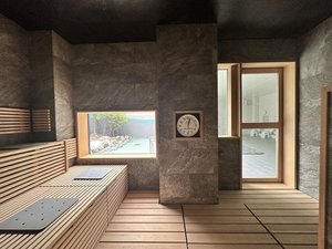 『露天風呂・サウナ付き大浴場』サウナ