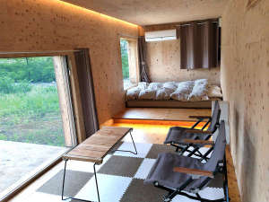 【富山県小矢部・砺波の貸別荘・コテージ・ログハウス】利賀国際キャンプ場