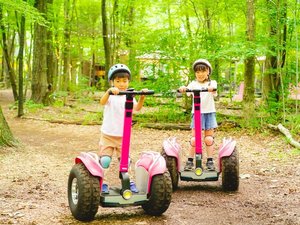 おおむね5歳の子は乗れます!乗れるか心配な方は現地でテスト乗車できます♪