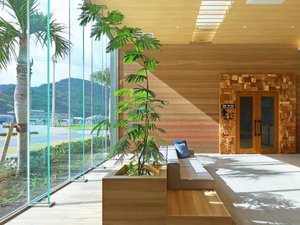 ロビー/レストラン愛かな入口
