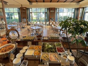朝食レイアウト