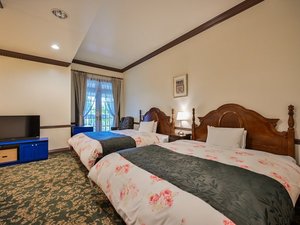 【フォース】広い寝室はグループの旅行にぴったり