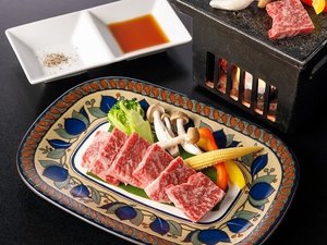 【満足度★4】〜石焼ステーキ会席〜国産和牛&伊豆名物丸ごと1匹金目鯛姿煮