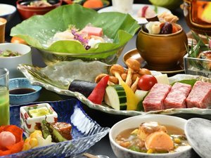 2026年夏_福島牛陶板焼き会席イメージ