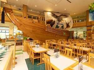 【夕食マルスコイバイキング】マルスコイのシンボル「弁財船」