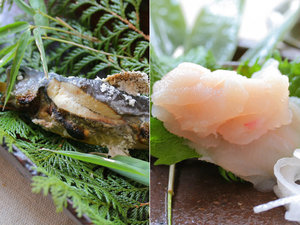 岩魚料理2種付きプラン