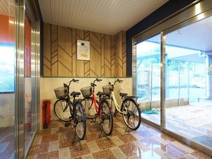 【貸出自転車】