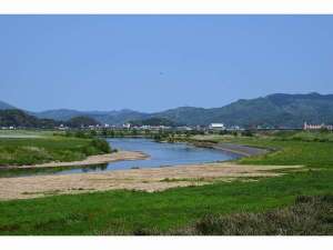 円山川の景色