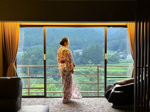 鬼怒川×豊かな山々の景色は壮大