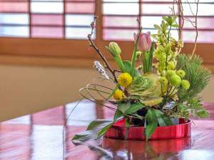 季節の生け花